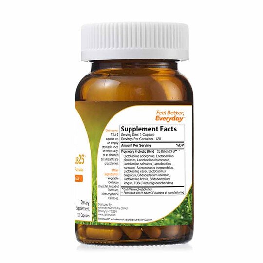 BioDophilus 25 Billion CFU Probiotic, ZHL